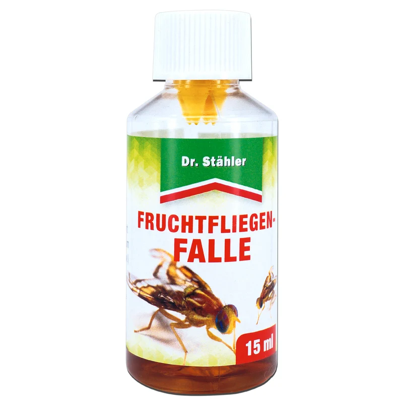 Effektive Fruchtfliegenfalle gegen Frucht-, Obst- und Essigfliegen