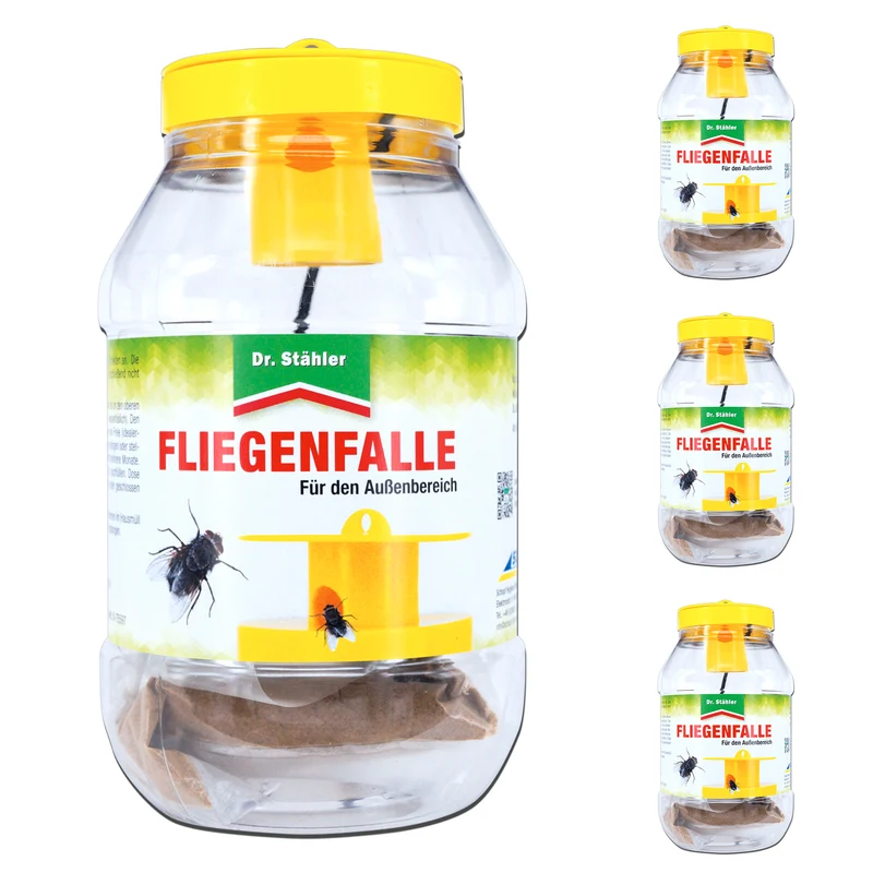 Effektive Fliegenabwehr: Hochwirksame Fliegenfalle für Garten und Terrasse