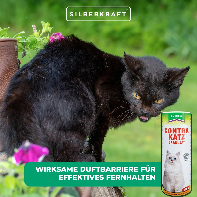 Contra Katzen-Granulat: Effektiver Schutz vor Katzen, Hunde und Kaninchen rund um dein Haus