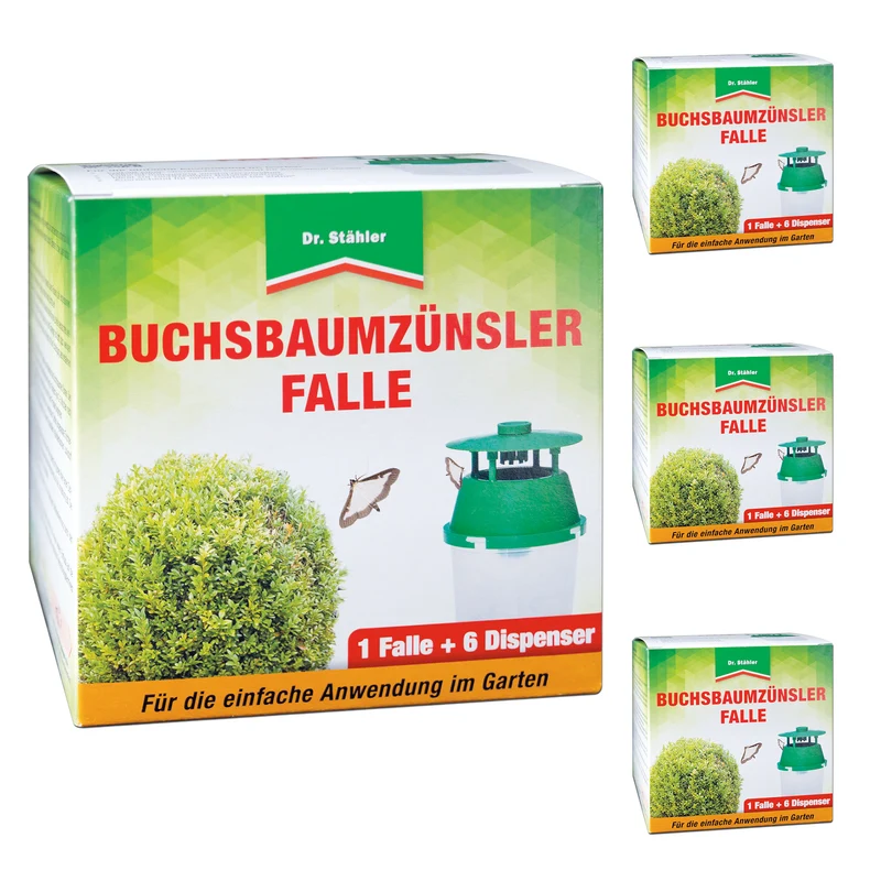 Buchsbaumzünsler-Falle: Rechtzeitige Befallserkennung und zuverlässige Schädlingsüberwachung
