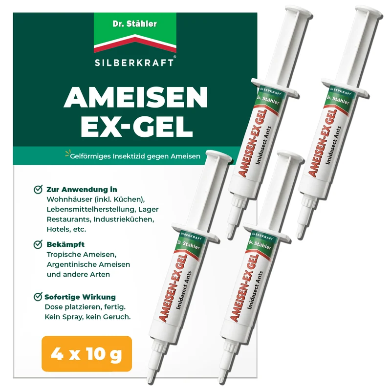 Ameisen-Ex Gel: Sofortige Lösung gegen Ameisenbefall im Innen- und Außenbereich