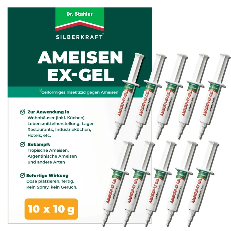 Ameisen-Ex Gel: Sofortige Lösung gegen Ameisenbefall im Innen- und Außenbereich
