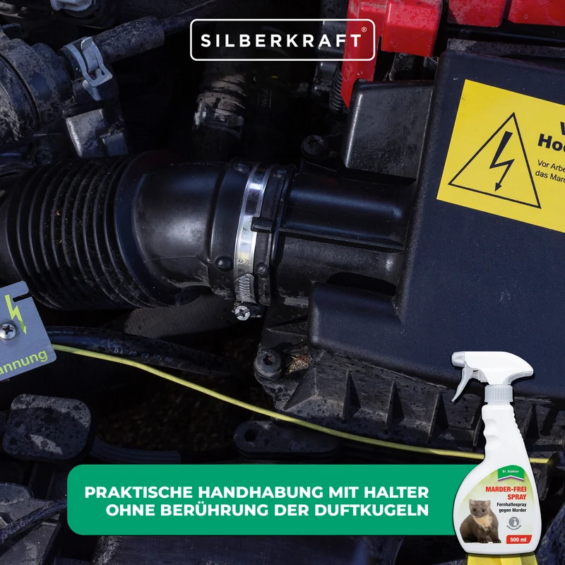 Marder-Frei Spray: Hochwirksamer Marderschutz für Haus und Auto