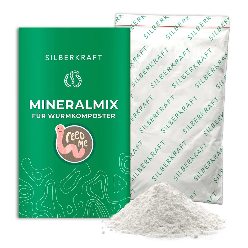 Wurmfutter / Mineral-Mix für Wurmkomposter und Kompost-Würmer