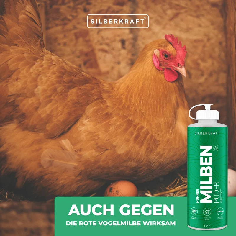 Milbenpuder Hühner