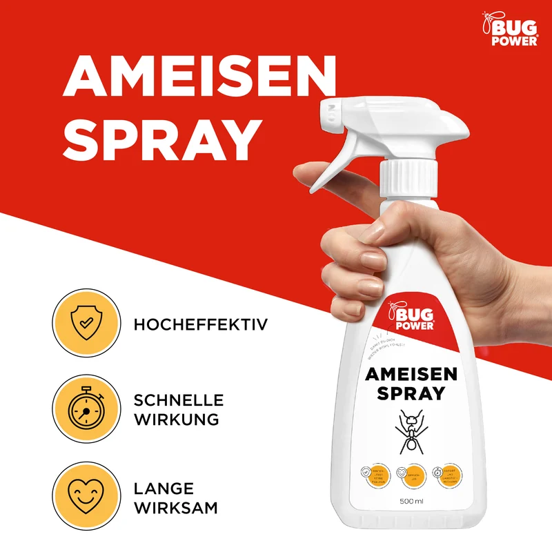 BugPower Ameisen Spray - effektiv gegen Ameisen