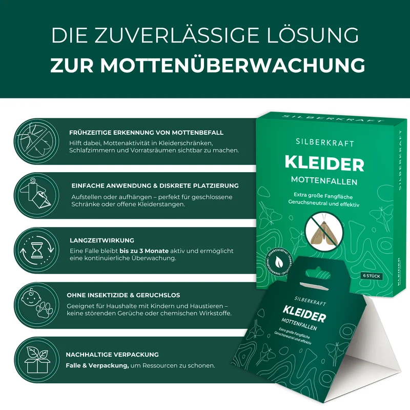 Mottenfalle 6 Stück