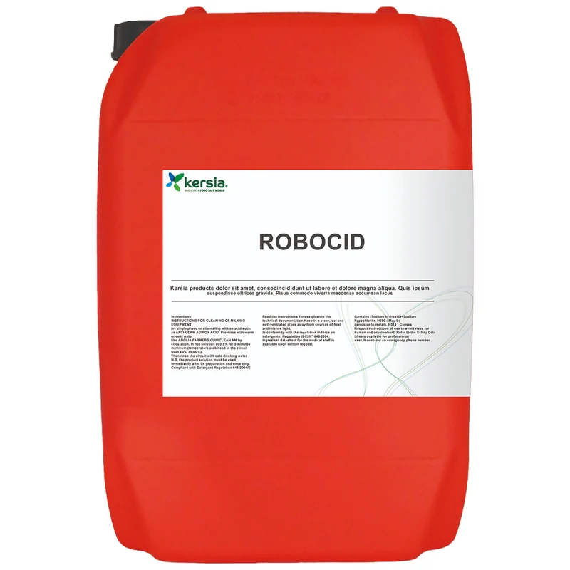 Igiene impianto di mungitura Robocid 25kg