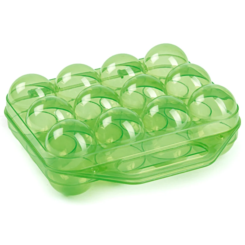 Scatola Porta Uova in Plastica Robusta – Verde Lime