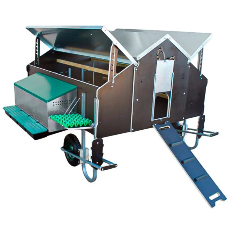 Pollaio Mobile 1,5 x 1,8M – Trasportabile per 25–30 Galline