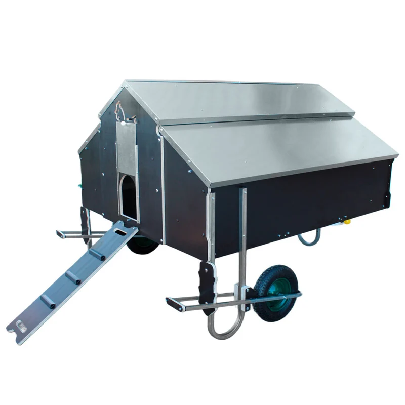 Pollaio Mobile 1,5 x 1,8M – Trasportabile per 25–30 Galline