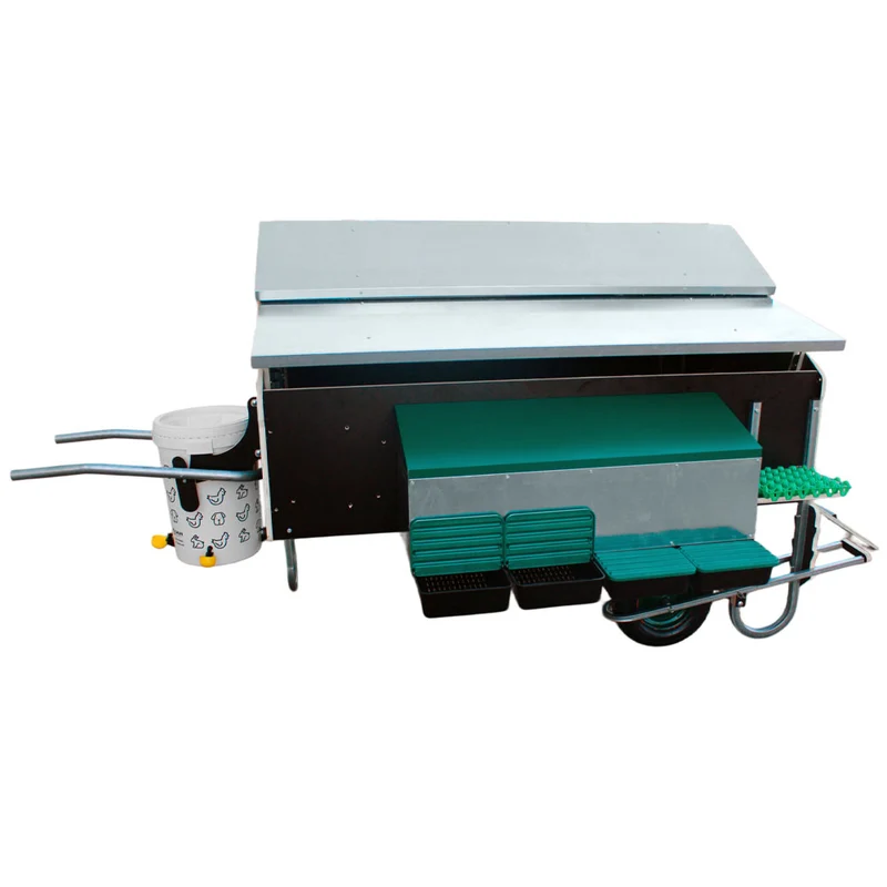 Pollaio Mobile 1,5 x 1,8M – Trasportabile per 25–30 Galline
