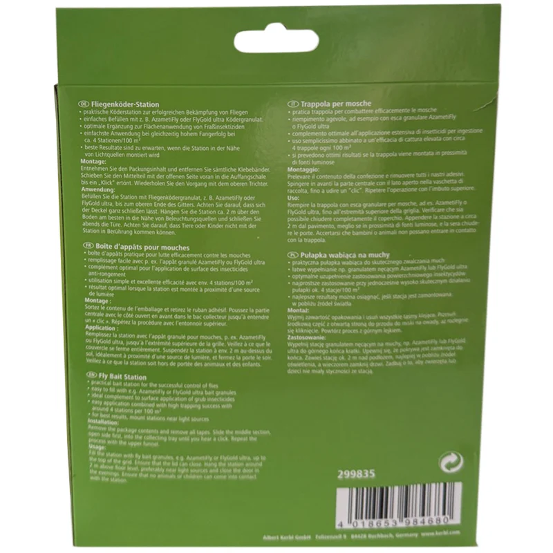 Trappola per Mosche in Plastica con Staffa Sospensione