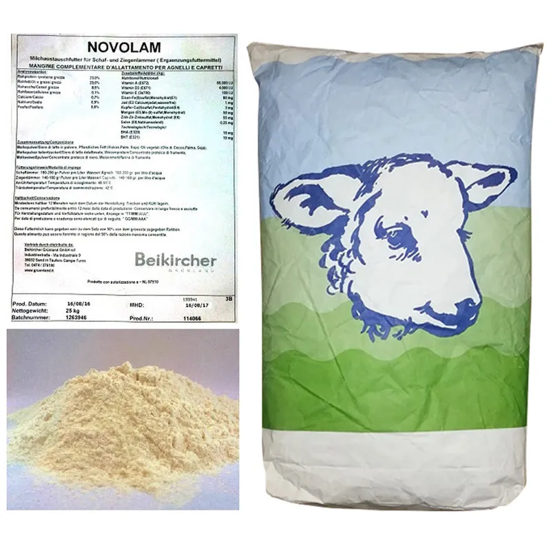 Novolam Latte in polvere per agnelli e capre – 25kg