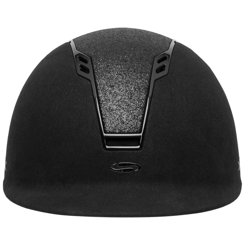 Casco da equitazione SWING H22 Shine Nero
