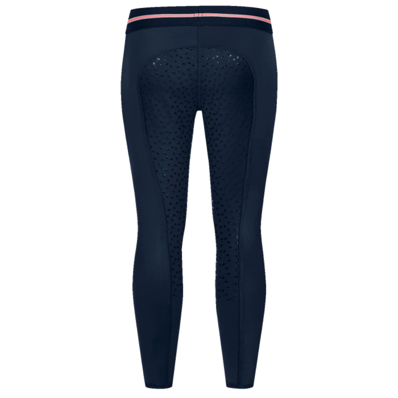 Leggings da Equitazione Termici Bambina Lucky Leni con Glitter e Silicone