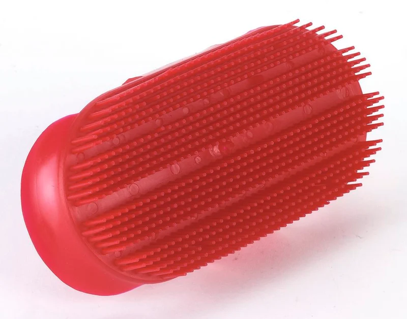 Striglia in plastica con aghi sottili