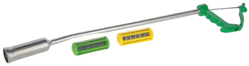 Somministratore per bolo e magnete a gabbia
