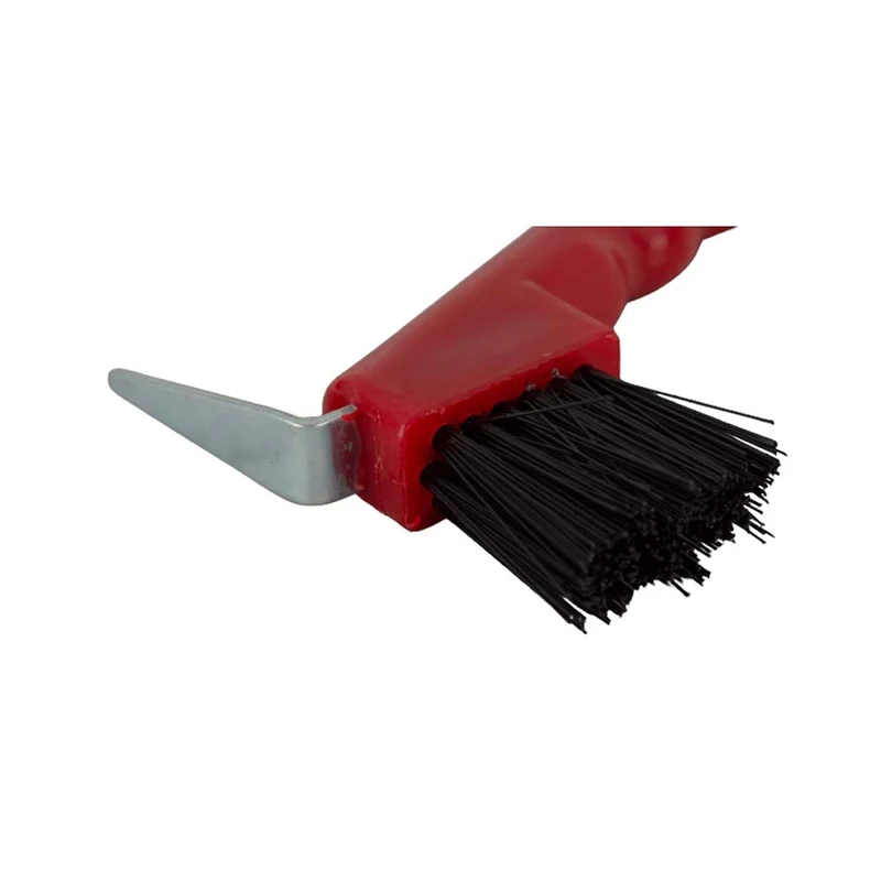 Nettapiede cavallo in plastica con spazzola