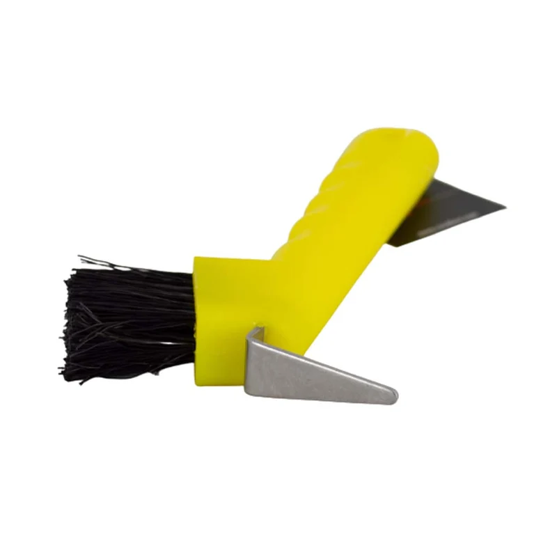 Nettapiede cavallo in plastica con spazzola