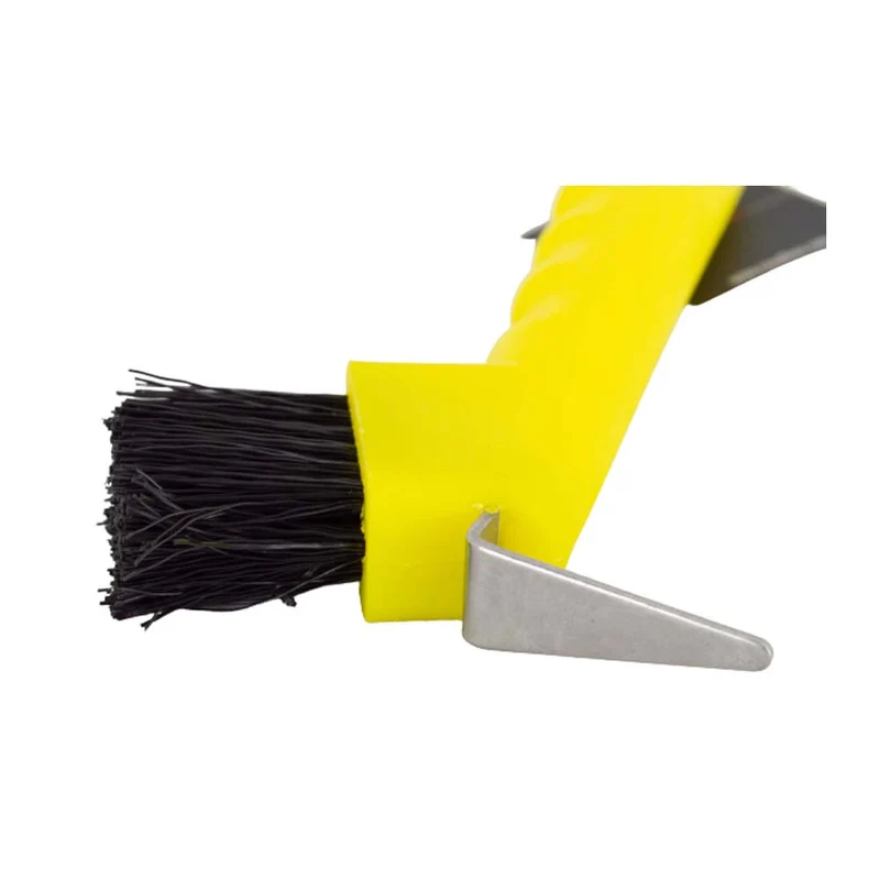 Nettapiede cavallo in plastica con spazzola
