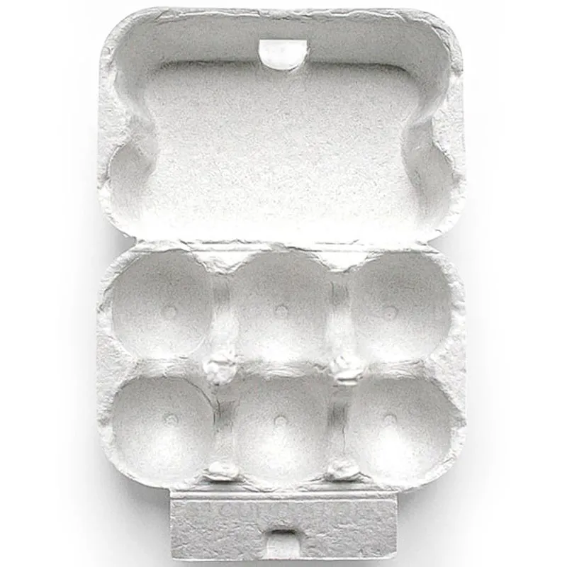 Cartone per 6 e 12 Uova di Quaglia Grigio – Confezione in Cartone Ecologica