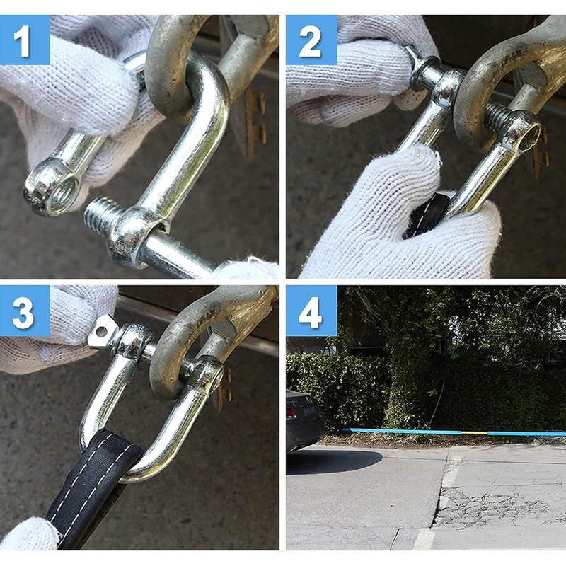 Grillo Dritto in Acciaio Zincato – Connettore Resistente per Catene