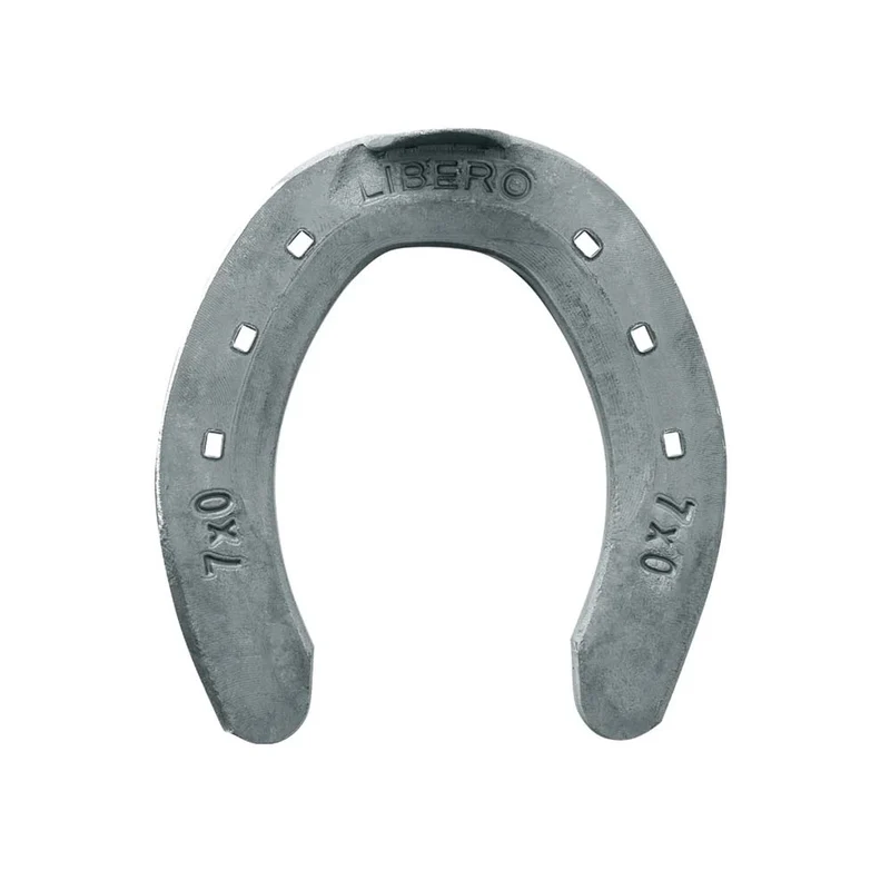 Ferri mustad ferro libero posteriori 2 barbette per cavalli