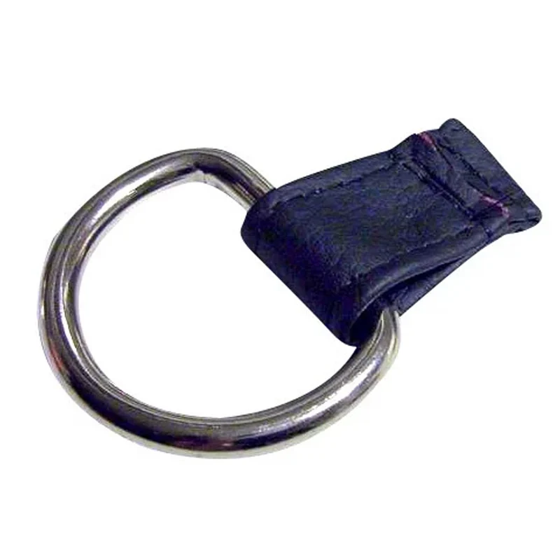 Anello a D zincato per vacche