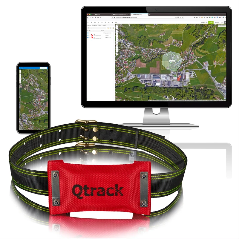 Localizzatore GPS QTrack Q4 con LTE e Batteria Ricaricabile – Tracciamento della posizione