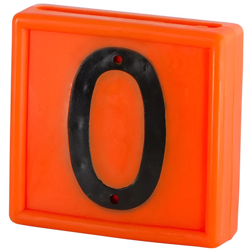 Tastierino numerico standard arancione