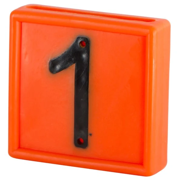 Tastierino numerico standard arancione