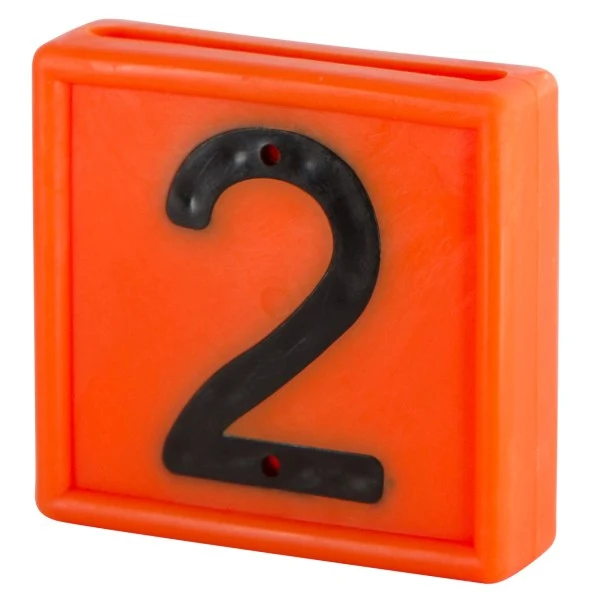 Tastierino numerico standard arancione