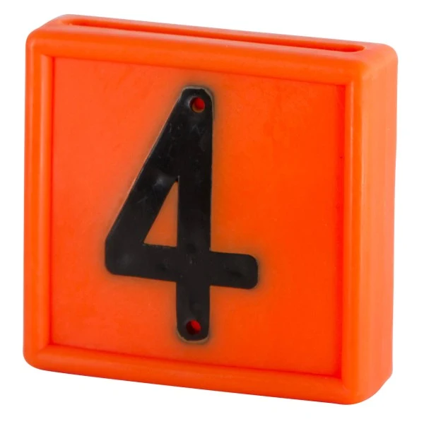 Tastierino numerico standard arancione
