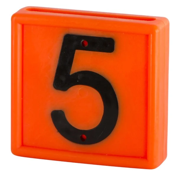 Tastierino numerico standard arancione