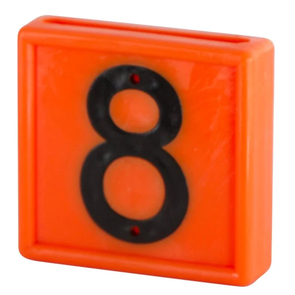 Tastierino numerico standard arancione