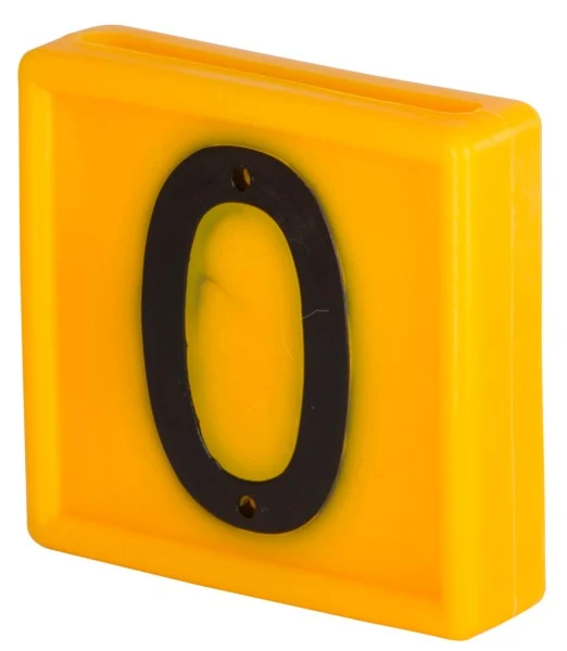 Tastierino numerico standard arancione