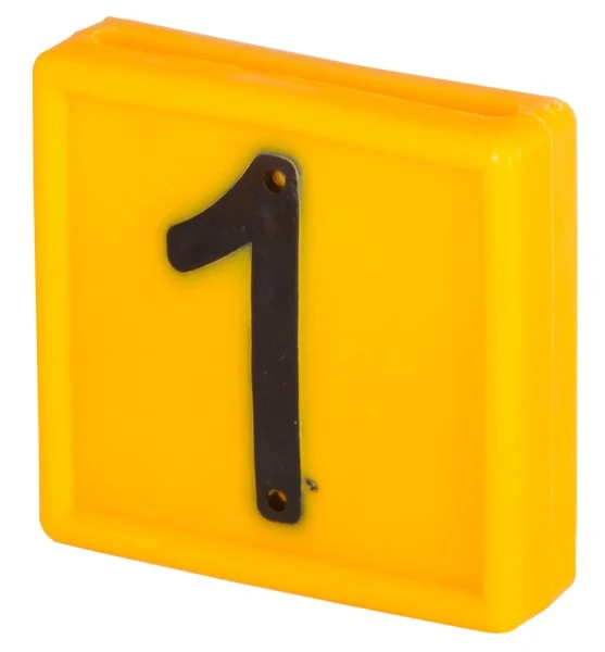 Tastierino numerico standard arancione