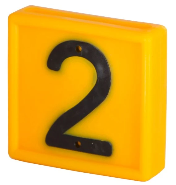 Tastierino numerico standard arancione