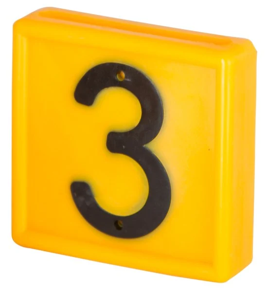 Tastierino numerico standard arancione
