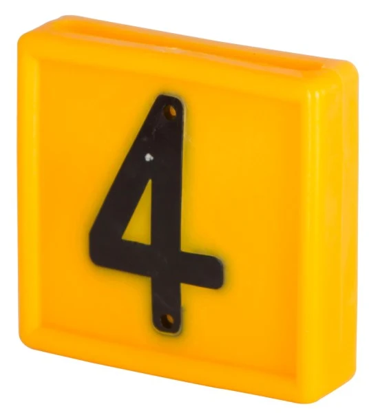 Tastierino numerico standard arancione