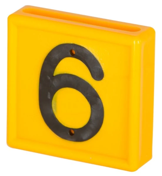 Tastierino numerico standard arancione