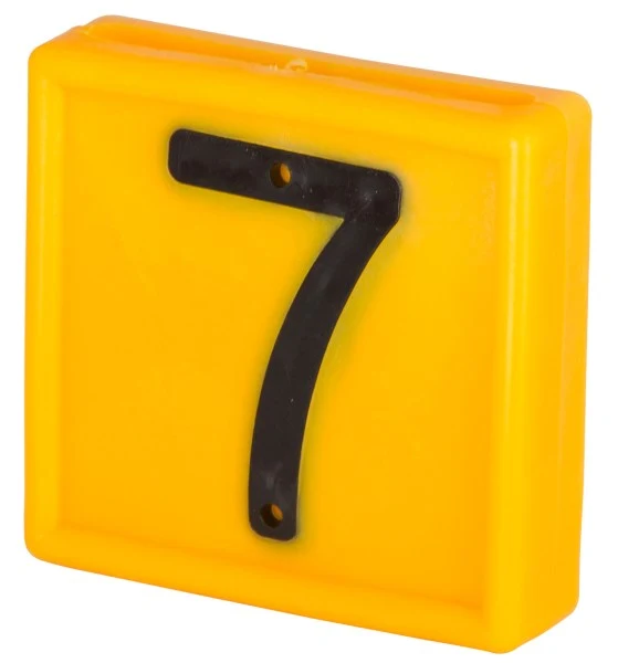 Tastierino numerico standard arancione