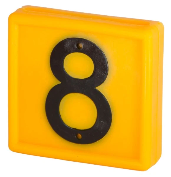 Tastierino numerico standard arancione