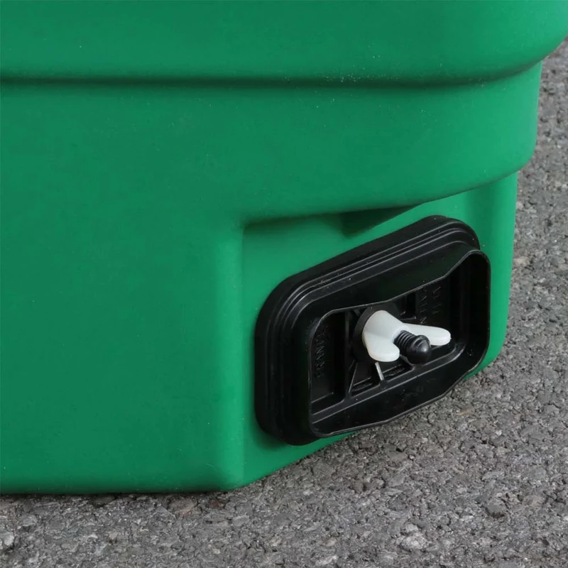 Abbeveratoio ovale per pascolo 920l con galleggiante