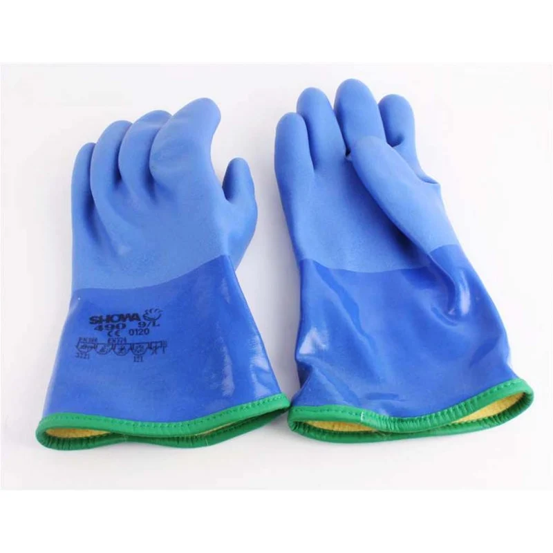 Guanto in PVC a tripla immersione isolato Showa 490