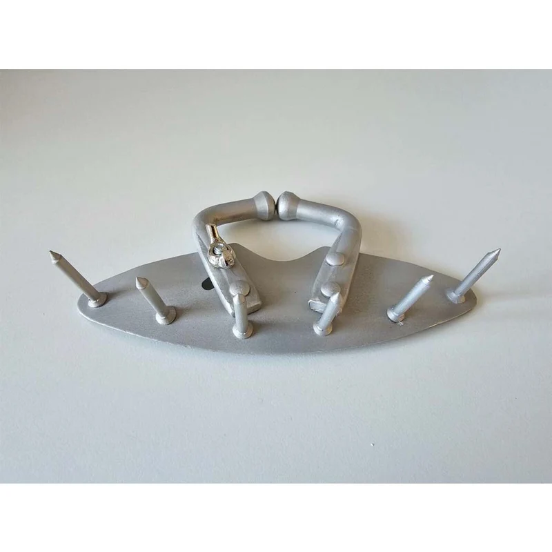 Antisucchio bovini krause in metallo leggero regolabile