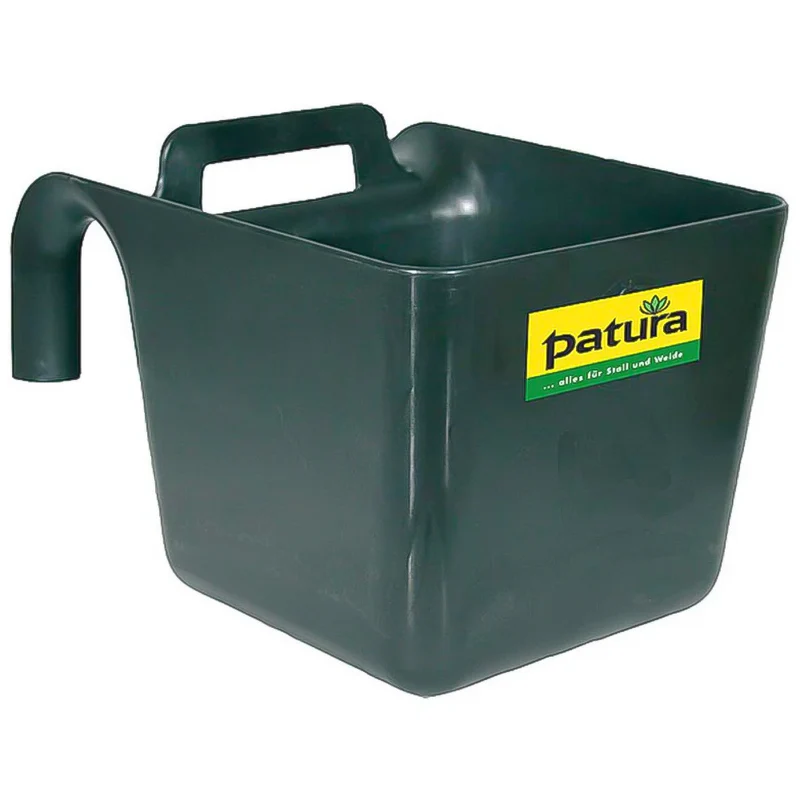Trogolo in plastica trasportabile Mangiatoia 11l