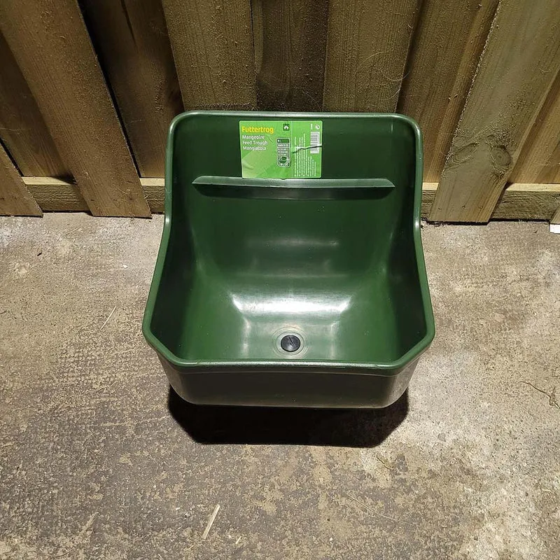 Mangiatoia per concentrato o foraggio plastica antischegge 9L