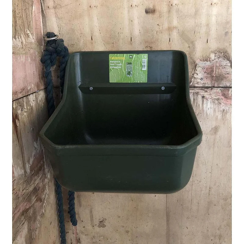 Mangiatoia per concentrato o foraggio plastica antischegge 9L